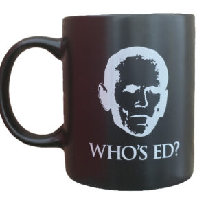 Coral Castle Matte Black Coffee Mug