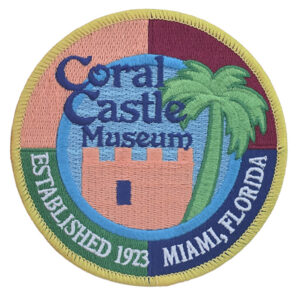 Coral Castle Round Patch