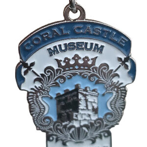 Coral Castle Logo Keychain