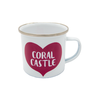 Coral Castle Heart Camp Mug